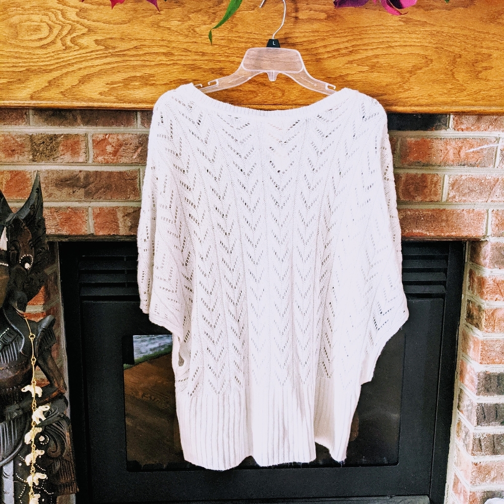 Derek Heart brand white sweater plus size 3X - Picture 2 of 2